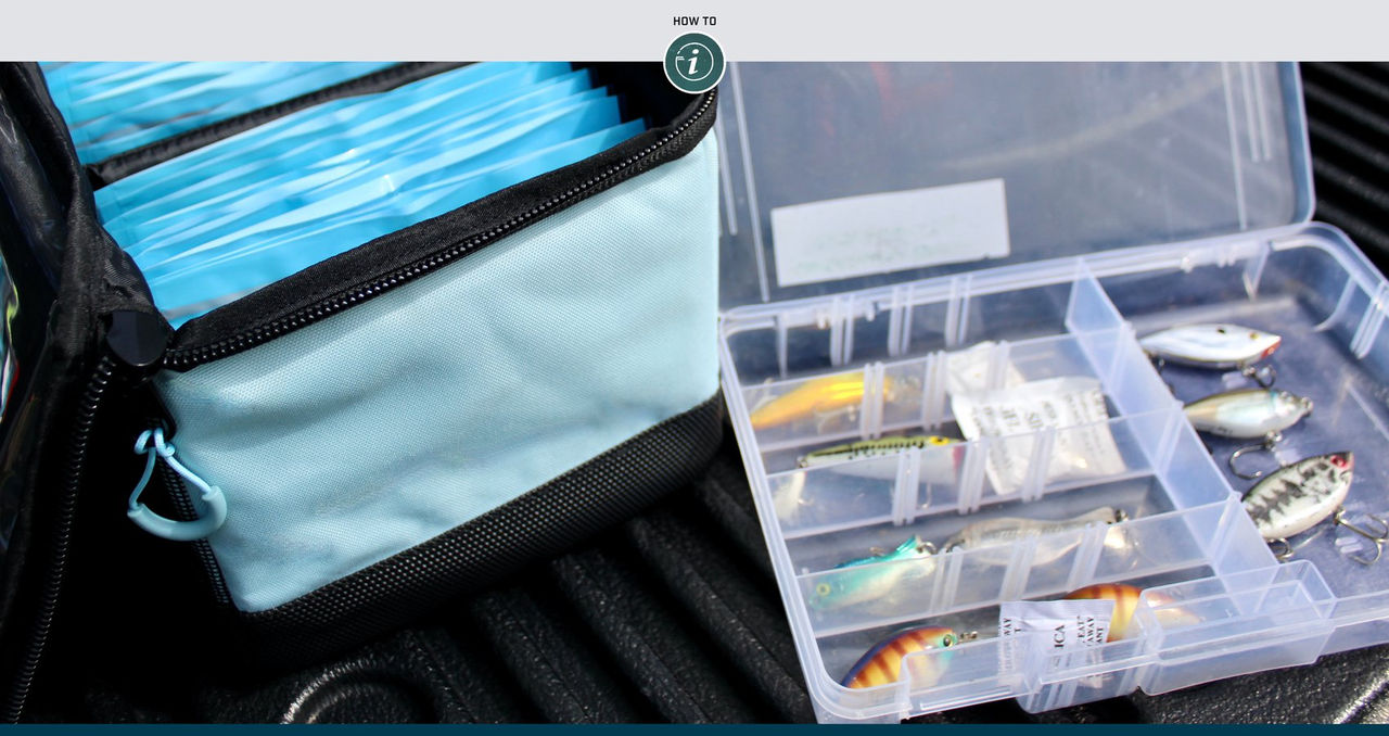 Simple and Effective Plastic Fishing Lure Organizer for Your Tackle Box
